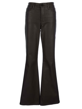 Ana High Rise Fab AB Flare Baby DN All Over - Seal Brown