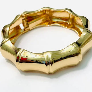 Hinged Bamboo Cuff (Shiny)