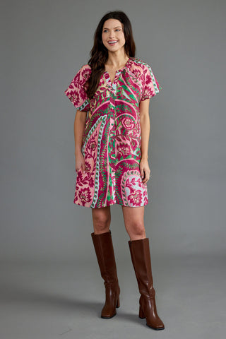 Alice Dress - Chianti Paisley