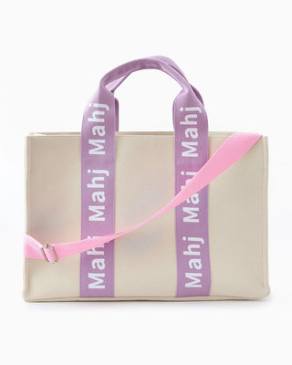 Lilac Mahj It All Tote