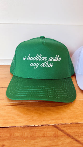 A Tradition Unlike Any Other Masters Embroidered Hat - Kelly Green