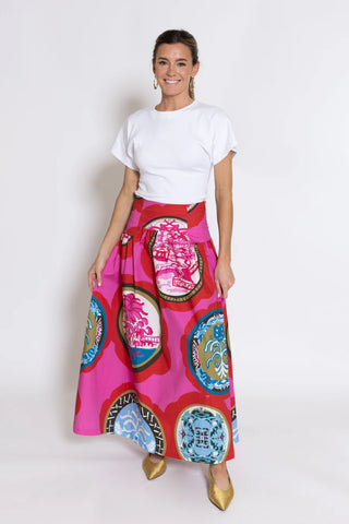 Gallery Sadie Drop Waist Maxi Skirt