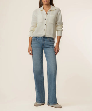 Elena Button Front Sweater Jacket