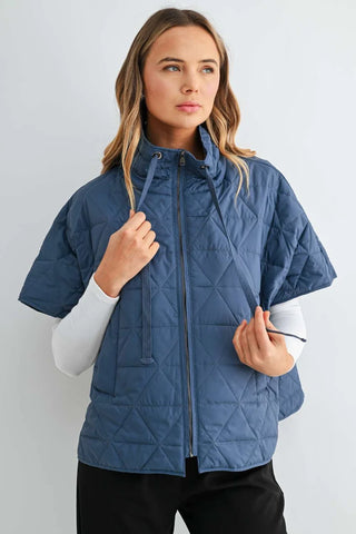 Jamel Puffer Jacket - Blue