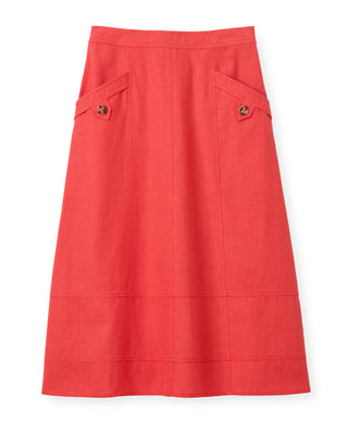 Alice Button Skirt