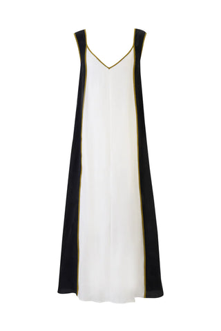 The Azura Dress - Onyx/Pearl Onyx