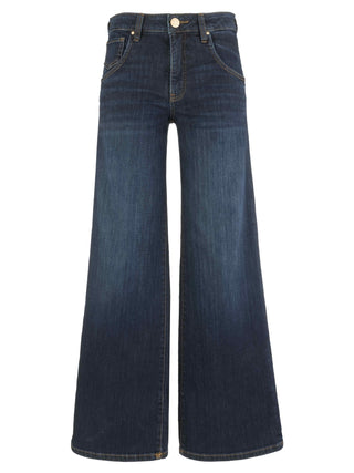 Maya High Rise Fab Ab Wide Legs Regular Hem-Angelically