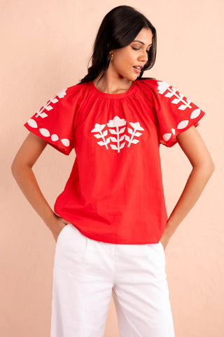 Rada Top - High Risk Red
