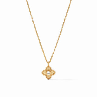 Theodora Delicate Necklace-Cz - Cubic Zirconia Gold