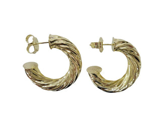 Firenze Hoops - Shiny Gold