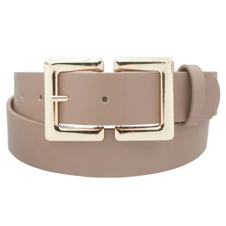 Metal Rectangle Buckle Belt