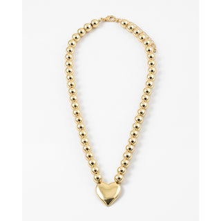 Gold Dipped Heart Necklace