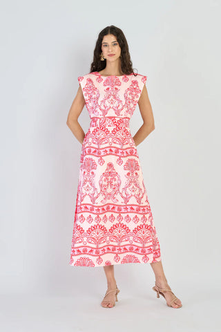 Perry Dress - Fontana Blush