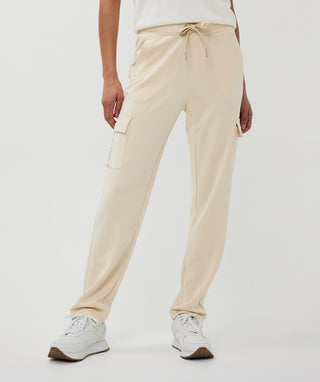 Trousers Cargo Modal - Ivory