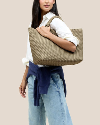 St. Barths Large Tote - Stone