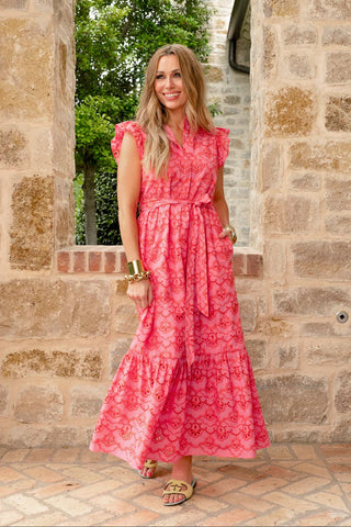 Taylor Dress - Island Pink