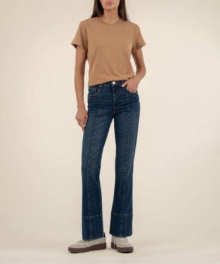 Kelsey High Rise Fab AB Ankle Front Seam Wide Hem - Envision