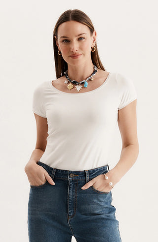 Perry Tee- White