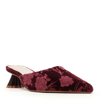 Melony - Burgundy Velvet