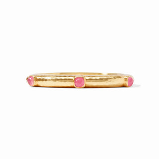 Catalina Hinge Bangle - Peony Pink