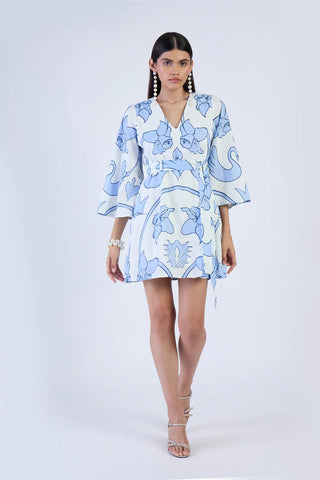 Kennedy Dress - Monaco Celeste