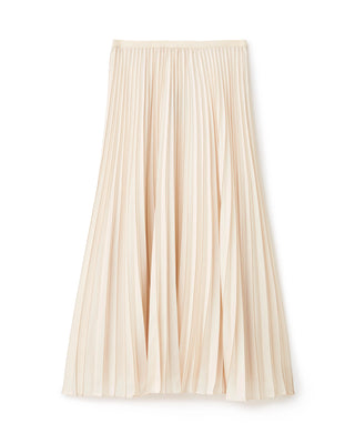 Claudia Pleated Skirt - Ecru
