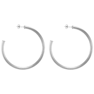 BR1954S Everybody's Favorite Hoops Brushed Silver