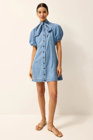 Esther Dress - Light Wash