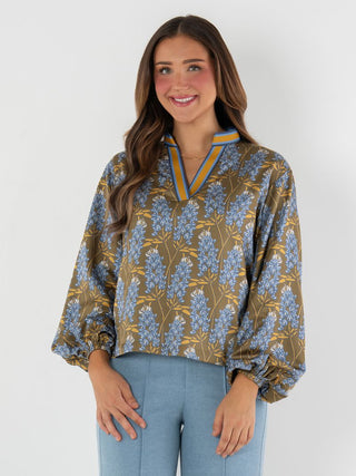 Lolli top - Bluebonnet