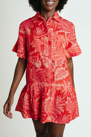 Lola Dress - Pink Cabana