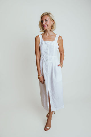 Hales Dress - White