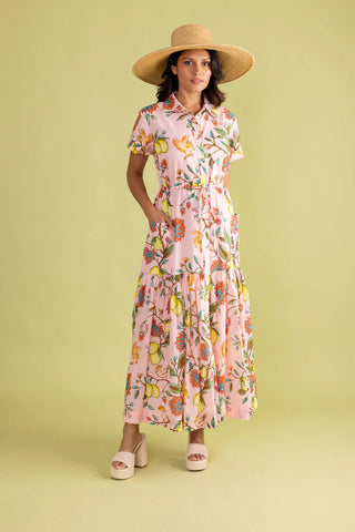 Lucie Dress - Lemon Branch