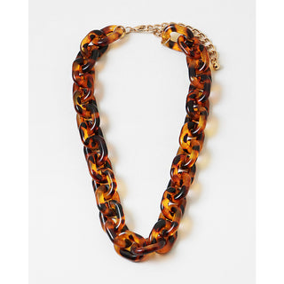 16" Tortoise Link Necklace