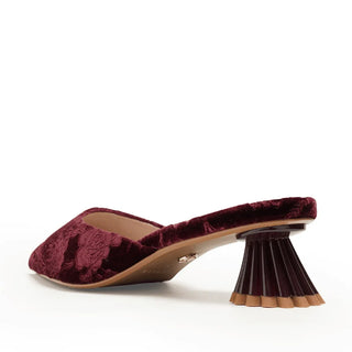 Melony - Burgundy Velvet