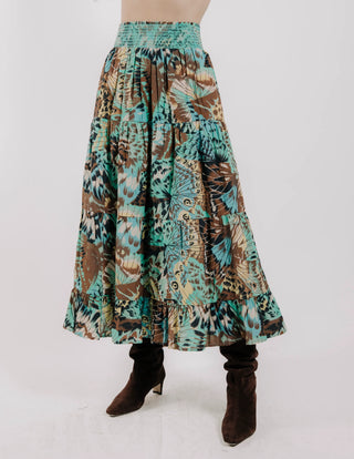 Luelle Skirt - Born to Fly Print