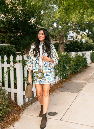 Blakely Skirt - Teal