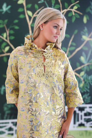 Bouvier Long Catherine Gold/Pink