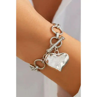 Heart Charm Bracelet