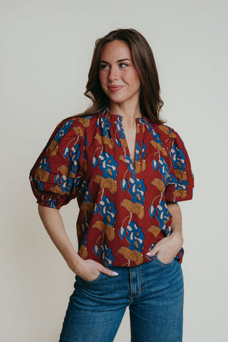 Alix Blouse - Batik
