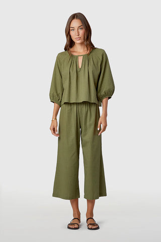 Travel Pants - Chive