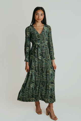 Madeline Dress -Paisley