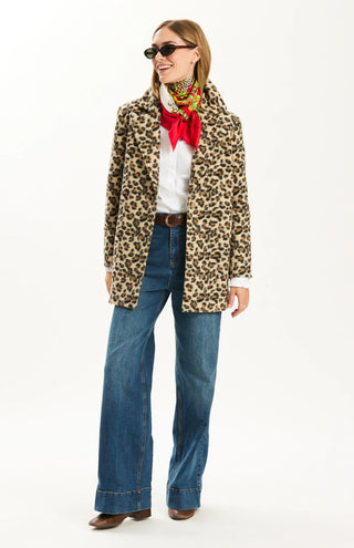 Shannon Leopard Coat - Multi