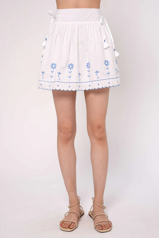 Bessie Skirt - Margaret Embroidery