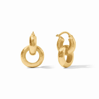 Catalina 2 in 1 Earring Gold