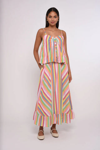 Surya Stripe Skirt