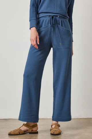 Patch Pocket Straight Leg Pant - Ink