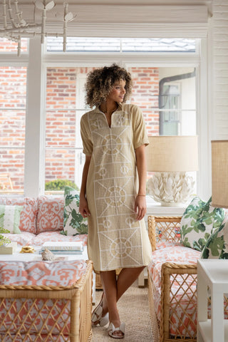 Poppy Caftan - Trellis