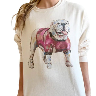 "Bulldog Red" Sweatshirt