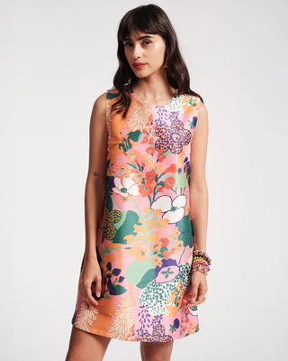 Lilly Shift Dress Botanical Bash - Pink/Multi