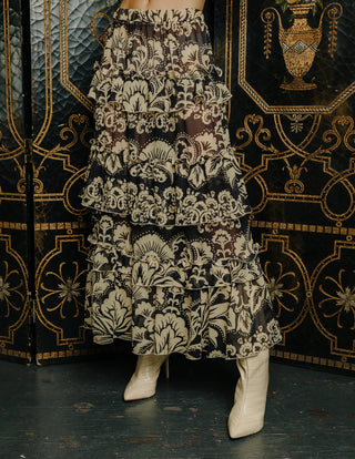 Alani Skirt - Richmond Floral Print